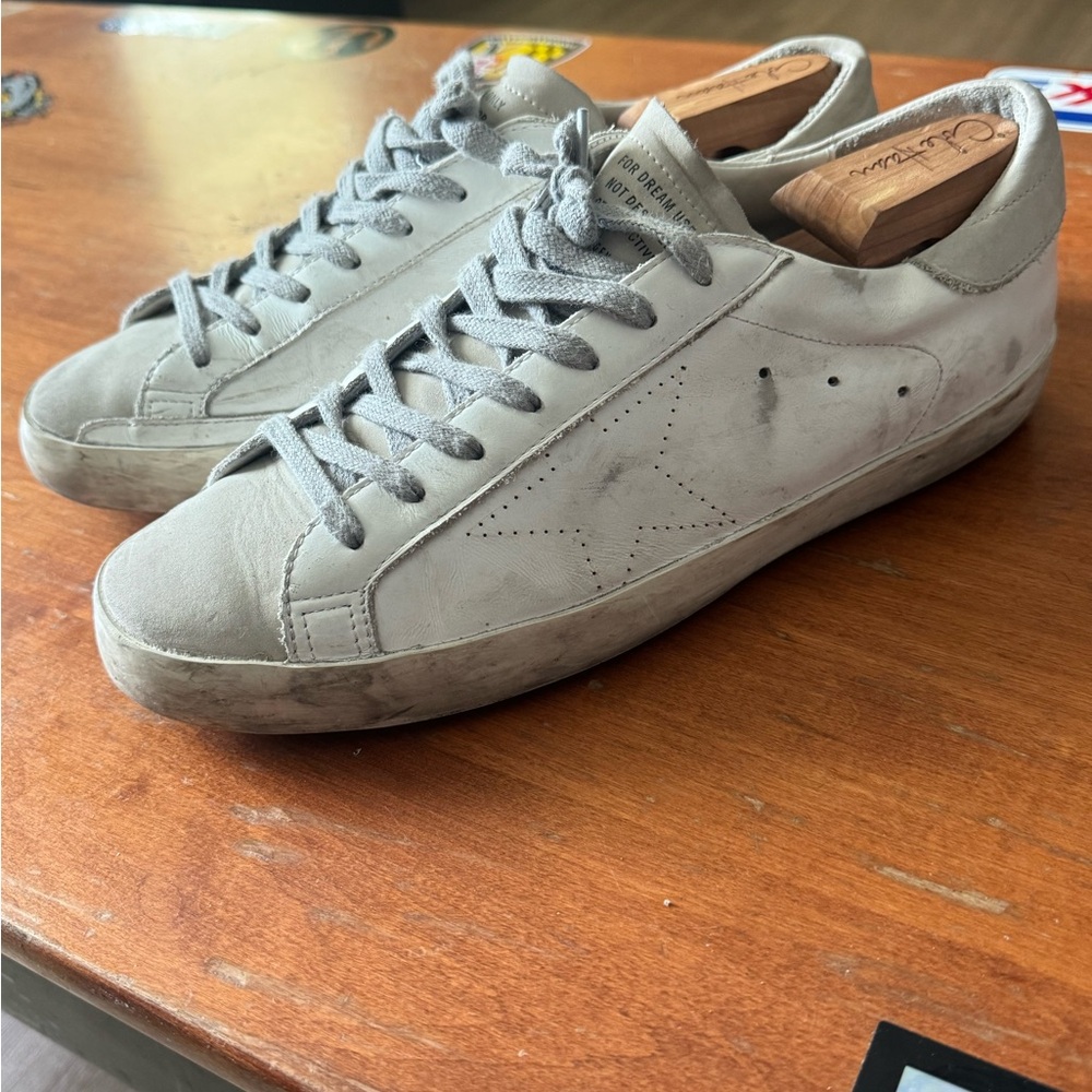 Golden Goose Superstar Sz 10 US (43 EU) Great Condition All Original Packaging